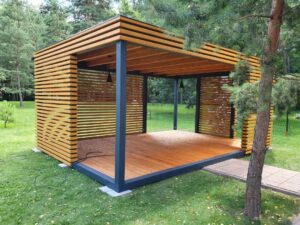 pergola en bois